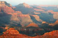 View looking northeast from the Yavapai Observation Station on the South Rim of Grand Canyon National Park. 