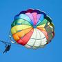 multicolored parachute photo