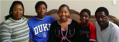 Photo of the Atekwana family