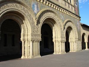 on the stanford campus