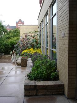 Pyle Center garden