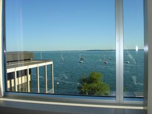 View of Lake Monona from the Pyle Center