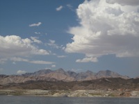 Landscape around Lake Mead