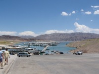 Lake Mead marina/loading dock