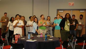 participants in the CP09 icebreaker