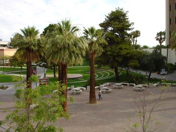 View from the UNLV Student Union
