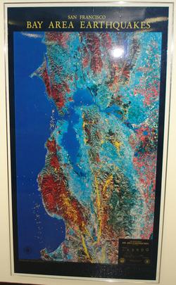 Map of Bay Area earthquakes