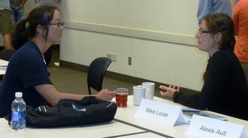 Participants at 2012 Preparing for an Academic Career workshop