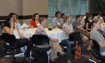 Participants at 2012 Preparing for an Academic Career workshop