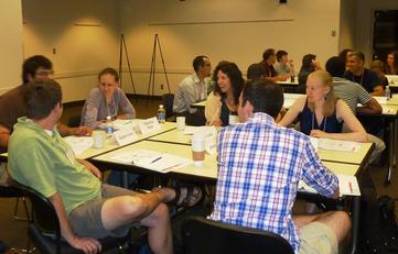 Participants at 2012 Preparing for an Academic Career workshop