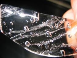 Moulten ice