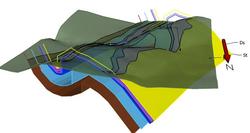 Greenland Gap image from Google SketchUp