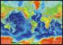 Topographic/bathymetric map of the Earth