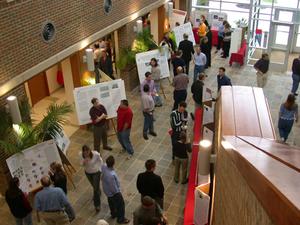 Student research symposium at Wittenberg University