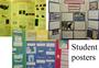 Collage of student posters