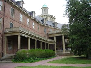 Barrett Hall, one of the dorms on the W&M campus