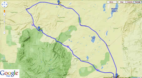 Energy field trip map