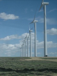 Energy field trip - Seven Mile Hill wind farm 2