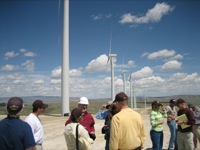 Energy field trip - Seven Mile Hill wind farm 6