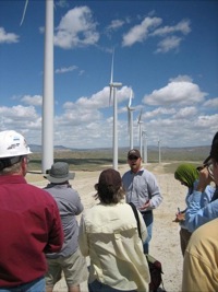 Wind farm field trip discussion 3