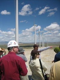 Wind farm field trip discussion 4