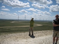 Wind farm field trip