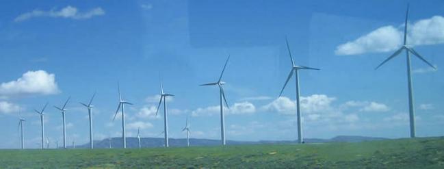 wind farm scenic