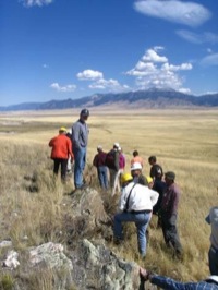 Group Shot, Field Instruction, Madison Valley, MT