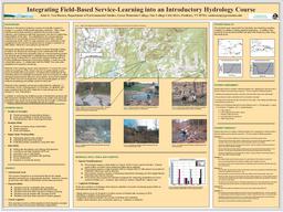 Monitoring The Poultney River: A Service-Learning Project with the Poultney Mettowee Watershed Partnership