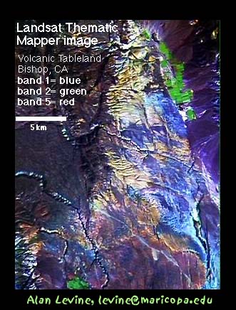 Volcanic Tableland Landsat