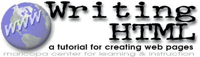 Writing HTML Banner