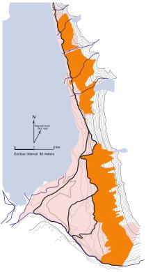 Beetle outbreak map