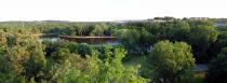 Figure 4.  Confluence of the Minnesota and Mississippi Rivers