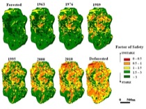 Fig4: Impact of clearcutting on slope stability