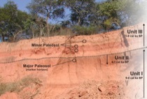 Paleosol-sediment-sequence at Charagua