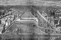 Figure 1.  St. Anthony Falls Sketch