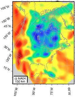 NAmer surface wave tomography