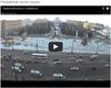 Chelyabinsk Meteor Passing over Chelyabinsk Square