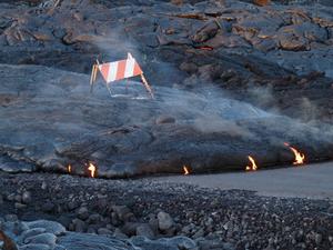 Kalapana Lava Flow -- Jan. 2011 -- Hawaii