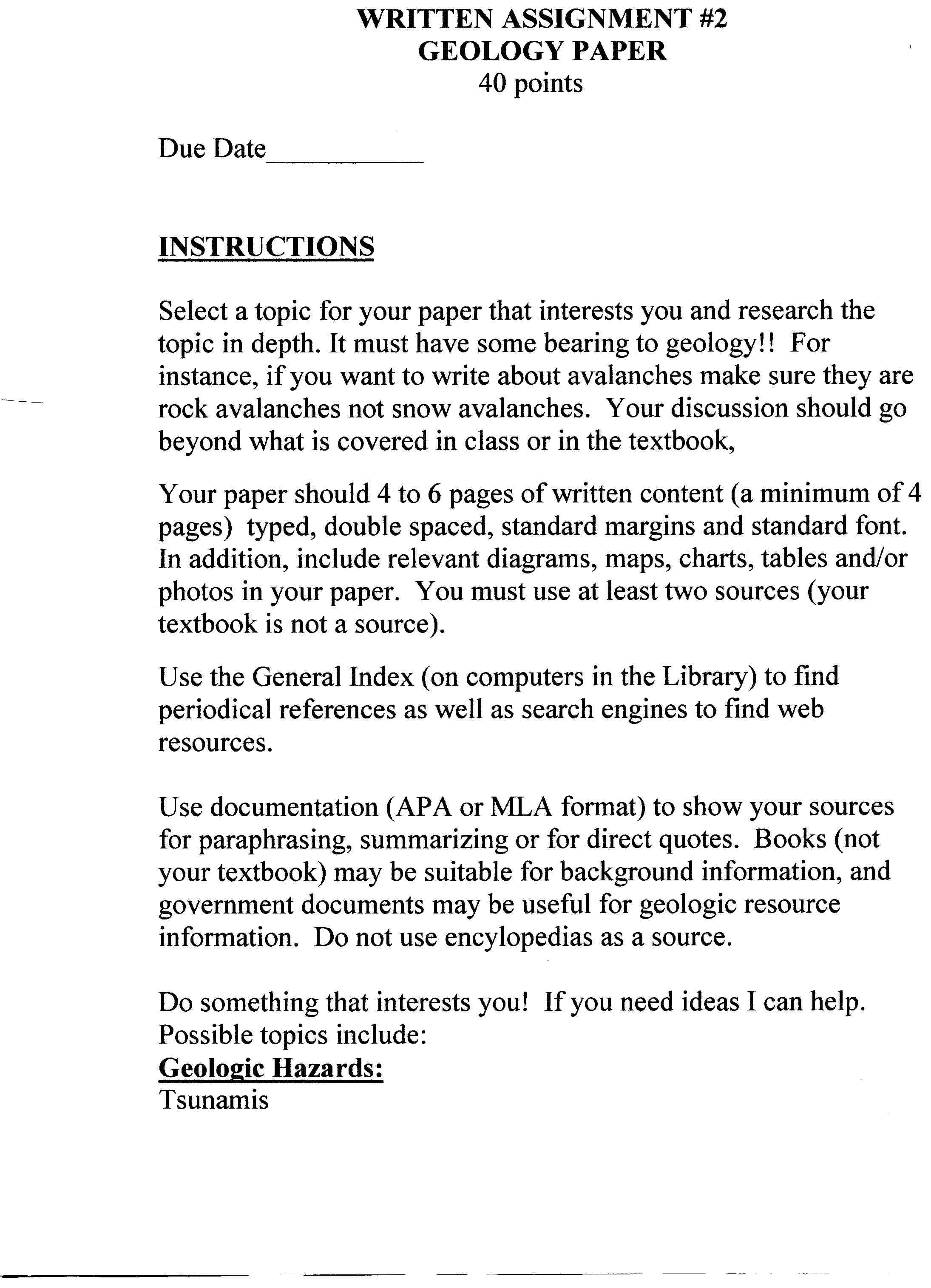 library research paper example