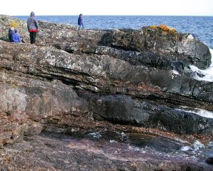 MPG  Field Trip Tholeiite Flows North Shore JG
