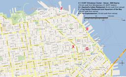 Chinatown Campus street map