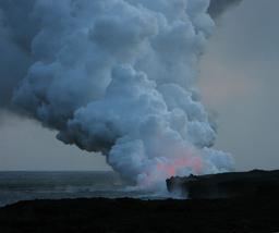 Lava into Sea