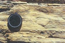 Dropstone in Laingsburg, South Africa.