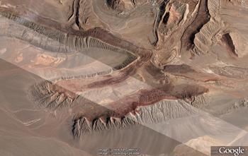 Dubinovka, Iran folds