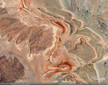 Eastern Dasht-e Lut, Iran faults