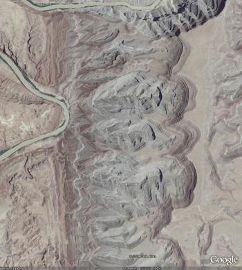 Raplee Monocline, Monument Upwarp, Utah detail