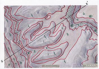 Raplee Monocline, Monument Upwarp, Utah geo map