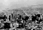 San Francisco post-earthquake as seen from a balloon