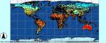 average annual temperature